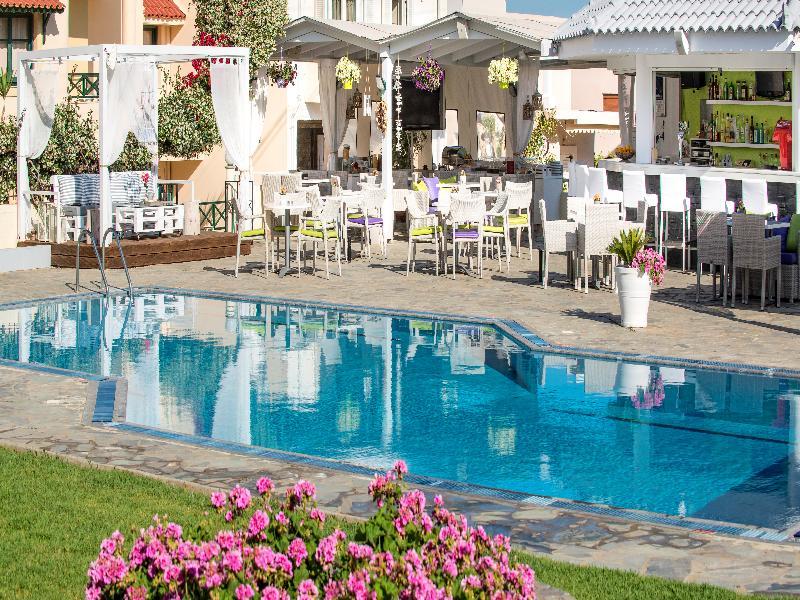 Kristalli Hotel Apartments Малиа Экстерьер фото