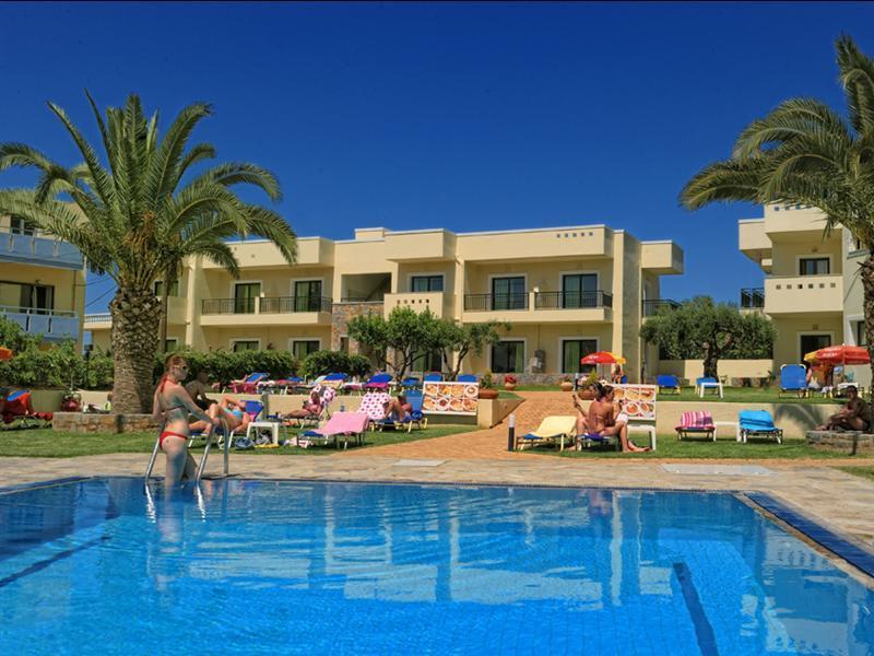 Kristalli Hotel Apartments Малиа Экстерьер фото
