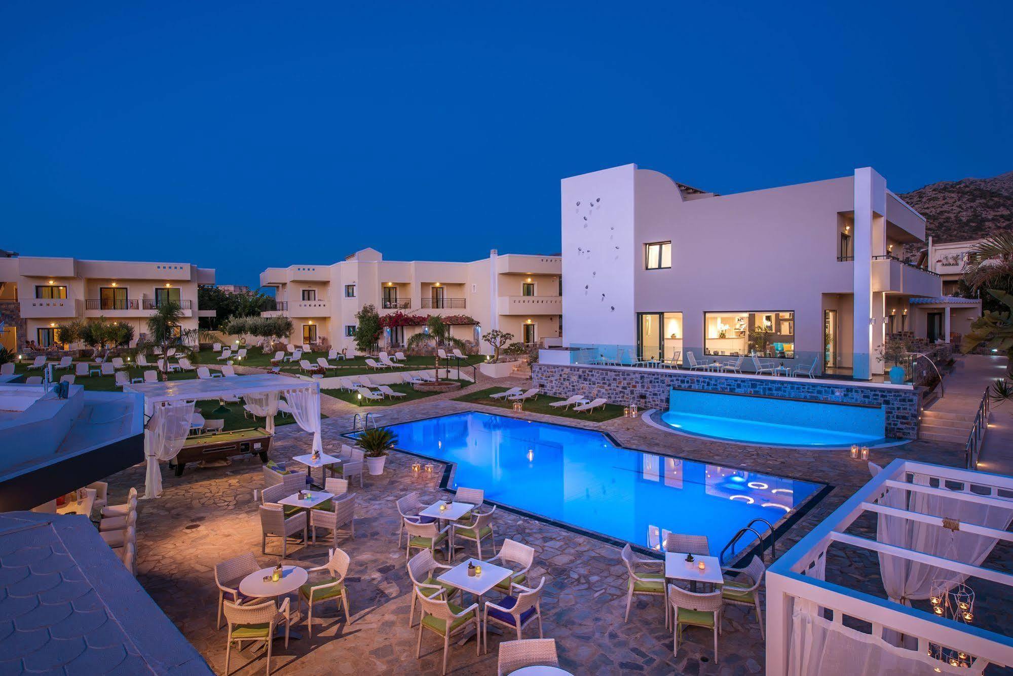 Kristalli Hotel Apartments Малиа Экстерьер фото
