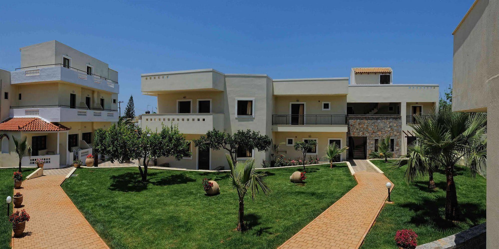 Kristalli Hotel Apartments Малиа Экстерьер фото